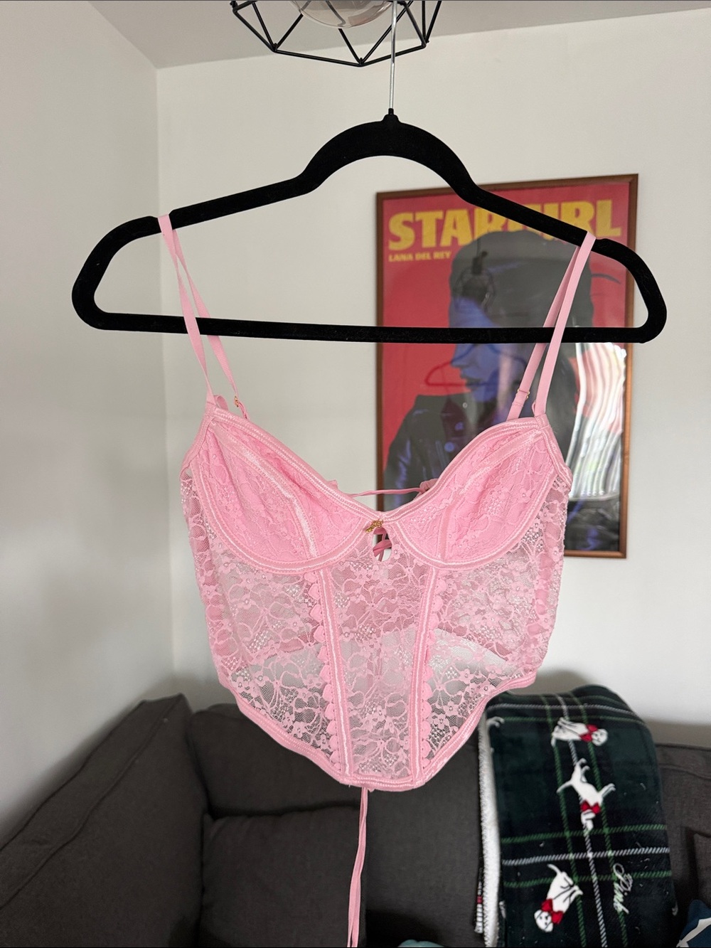 corset pink Urban outiffers top